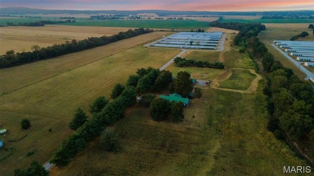 1369 County Highway 408, Benton, MO 63736 - aerial view of property and surrounding area featuring rural landscape