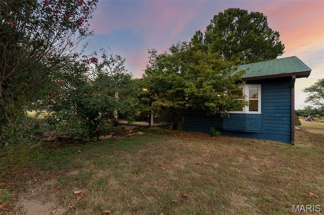 1369 County Highway 408, Benton, MO 63736 - yard at dusk featuring a yard