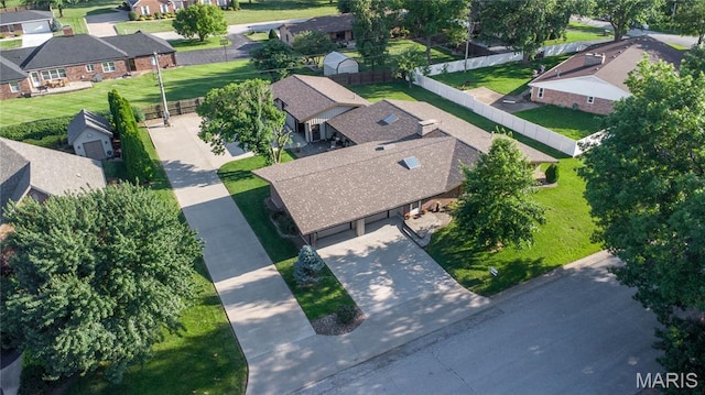 317 Johnson Pl, Palmyra, MO 63461 - aerial view of residential area