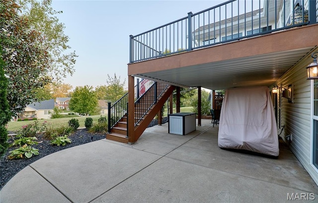 2421 Golden Bear Way Unit 731A, Wentzville, MO 63385 - view of patio / terrace with stairway