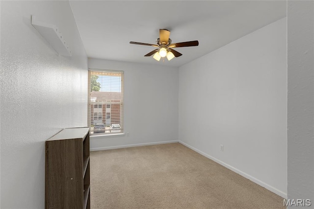 1943 Greenpoint Dr Unit 302, Kirkwood, MO 63122 - carpeted spare room with a ceiling fan and baseboards