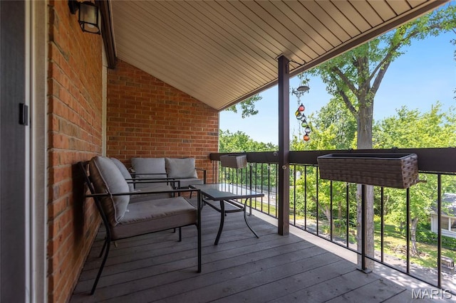 1943 Greenpoint Dr Unit 302, Kirkwood, MO 63122 - view of wooden deck