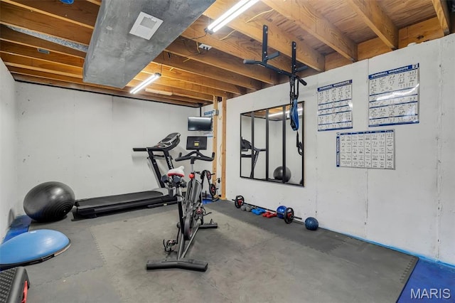 308 Rebecca Dr, Saint Charles, MO 63301 - view of workout room