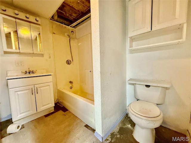 1206 Virginia Ave, Canton, MO 63435 - bathroom featuring vanity and bathing tub / shower combination