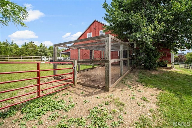 2175 Oberhelman Rd, Foristell, MO 63348 - view of yard featuring an outbuilding