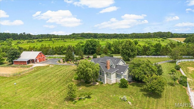 2175 Oberhelman Rd, Foristell, MO 63348 - overview of rural landscape