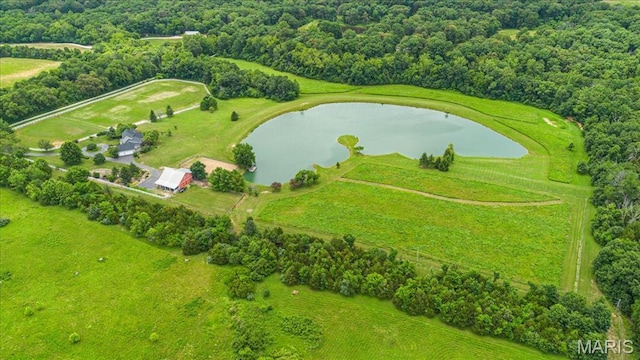 2175 Oberhelman Rd, Foristell, MO 63348 - aerial view of a large body of water