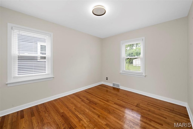 841 N Geyer Rd, Kirkwood, MO 63122 - spare room with baseboards and wood finished floors