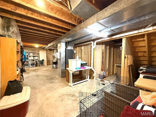 18 Sandstone Ct, Troy, IL 62294 - view of unfinished basement