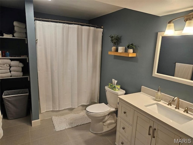 23 Hamlin Heights Dr, Hannibal, MO 63401 - bathroom with tile patterned flooring and vanity