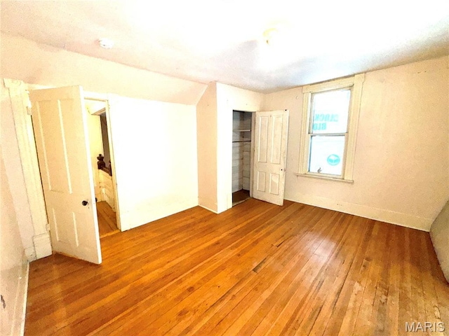 1112 Center St, Bismarck, MO 63624 - unfurnished bedroom with light wood finished floors and a closet