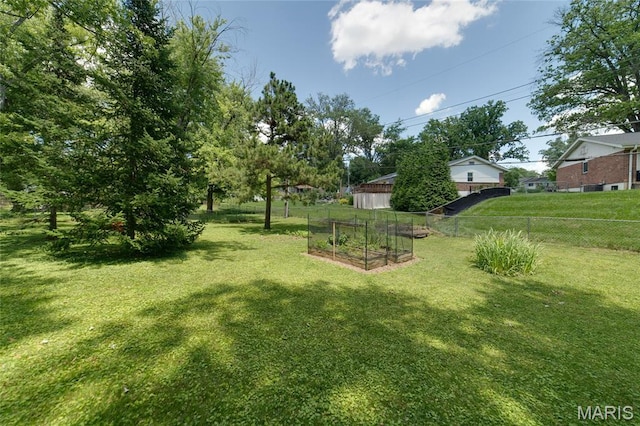 13011 Ambois Dr, Saint Louis, MO 63141 - view of yard featuring a vegetable garden