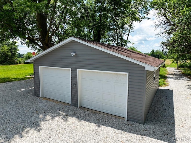 6596 County Road 263, Hannibal, MO 63401 - view of detached garage