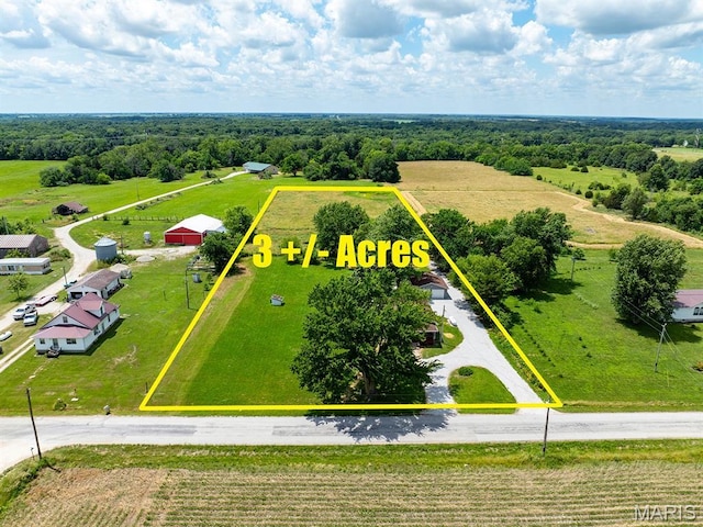 6596 County Road 263, Hannibal, MO 63401 - view of rural area featuring property boundaries highlighted