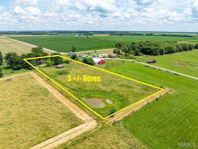 6596 County Road 263, Hannibal, MO 63401 - view of rural area featuring property boundaries highlighted