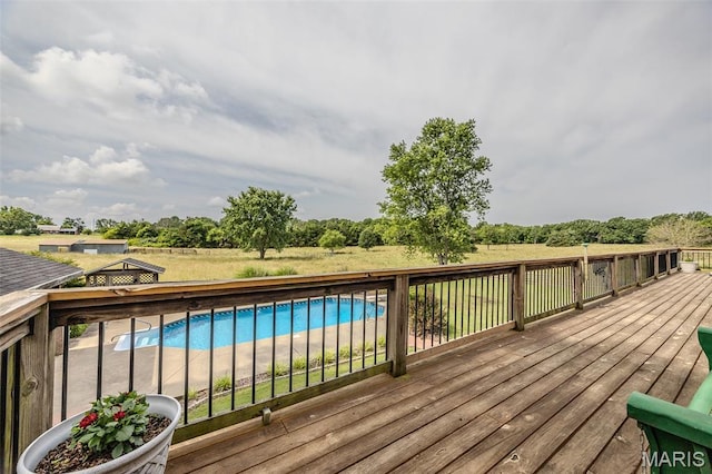 16930 Grace Rd, Lebanon, MO 65536 - view of wooden deck