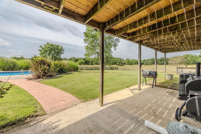 16930 Grace Rd, Lebanon, MO 65536 - view of patio / terrace featuring an outdoor pool