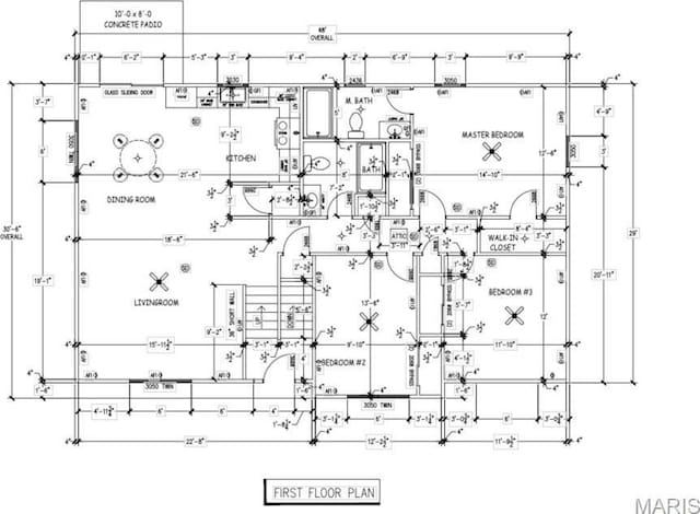 6650 Shenandoah Dr, Dittmer, MO 63023 - view of floor plan / room layout