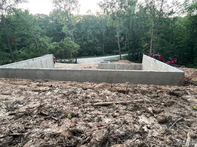 6650 Shenandoah Dr, Dittmer, MO 63023 - view of yard featuring a wooded view