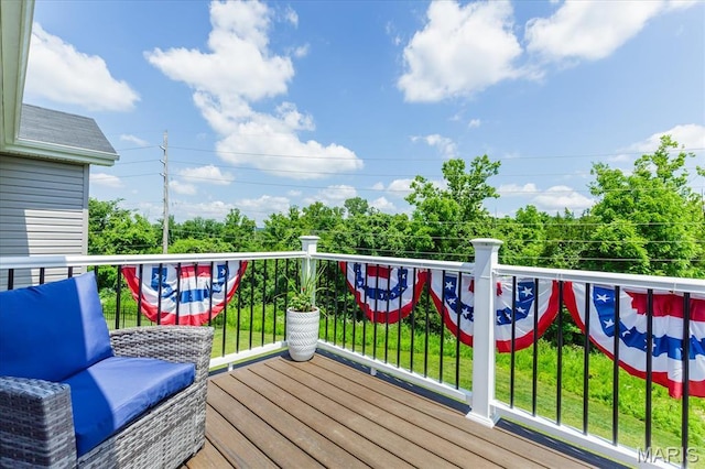 8280 Obrien Dr, Cedar Hill, MO 63016 - view of deck