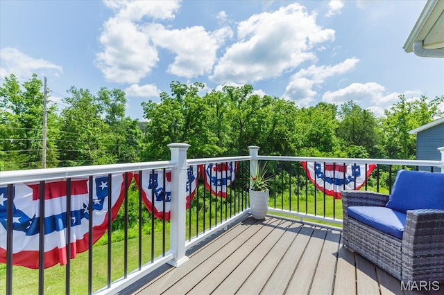 8280 Obrien Dr, Cedar Hill, MO 63016 - view of deck
