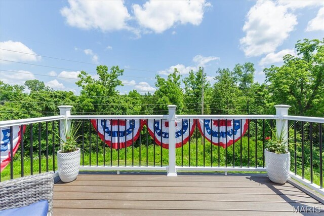 8280 Obrien Dr, Cedar Hill, MO 63016 - view of deck