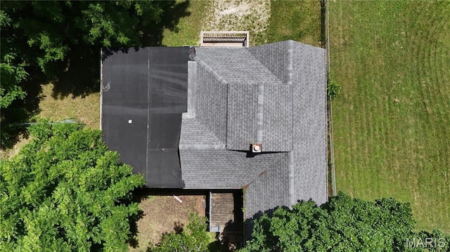 1009 S 3rd St, De Soto, MO 63020 - aerial view of property and surrounding area
