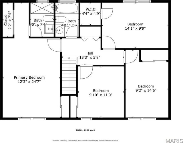 7849 Cassia Ct, Saint Louis, MO 63123 - view of property floor plan