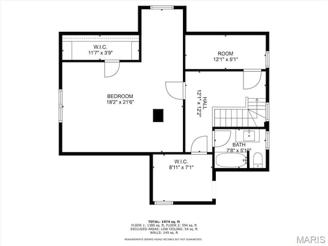 1734 Seminary St, Alton, IL 62002 - view of floor plan / room layout