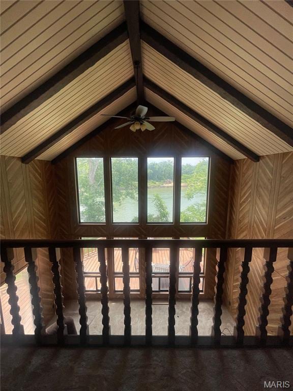 252 Trails End Way, Doniphan, MO 63935 - detailed view of beamed ceiling