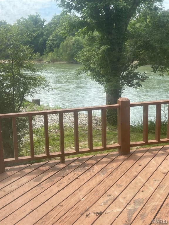 252 Trails End Way, Doniphan, MO 63935 - deck with a water view