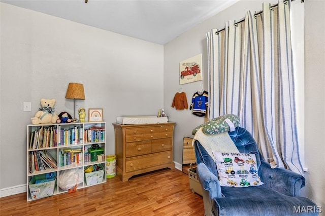39 Pine St, Farmington, MO 63640 - living area with wood finished floors and baseboards