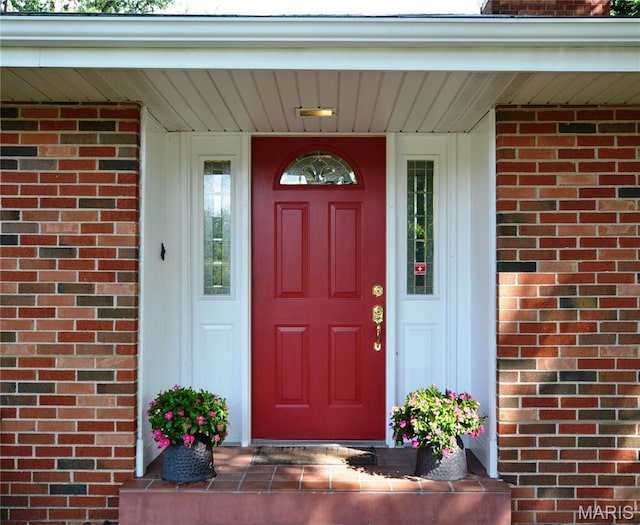 1406 Marshall Rd, Kirkwood, MO 63122 - entrance to property with brick siding