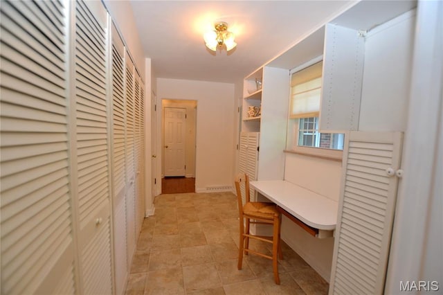 1406 Marshall Rd, Kirkwood, MO 63122 - hall with baseboards