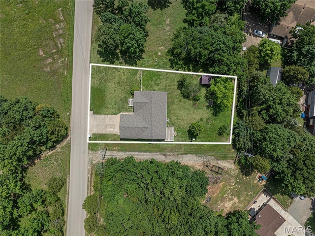1221 Napoleon Dr, Bonne Terre, MO 63628 - view of property location with property boundaries highlighted
