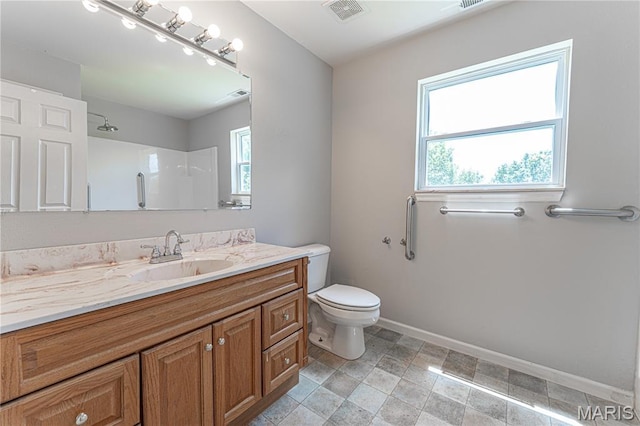 1221 Napoleon Dr, Bonne Terre, MO 63628 - full bath with vanity, healthy amount of natural light, and a shower
