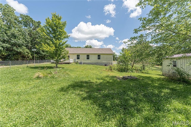 1221 Napoleon Dr, Bonne Terre, MO 63628 - view of yard
