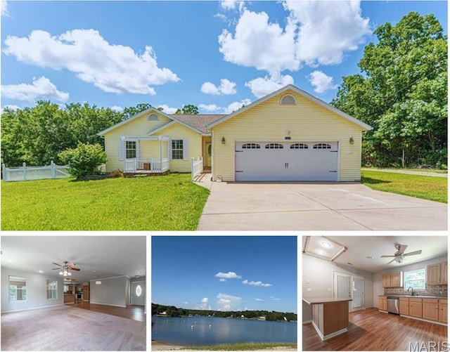 1221 Napoleon Dr, Bonne Terre, MO 63628 - view of a document with a collage of images