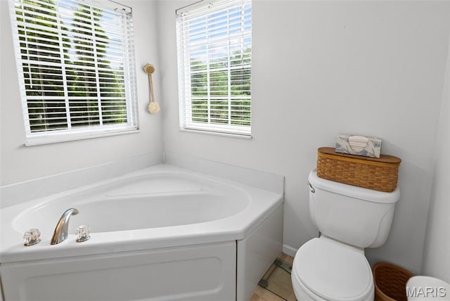 227 W Woodland Rdg, Valmeyer, IL 62295 - bathroom with healthy amount of natural light and a garden tub