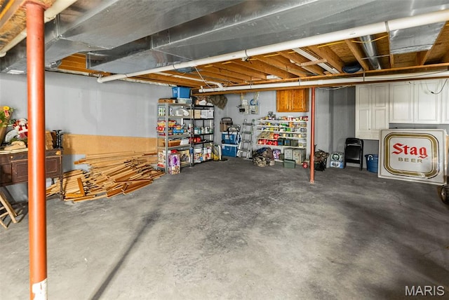 227 W Woodland Rdg, Valmeyer, IL 62295 - view of unfinished basement