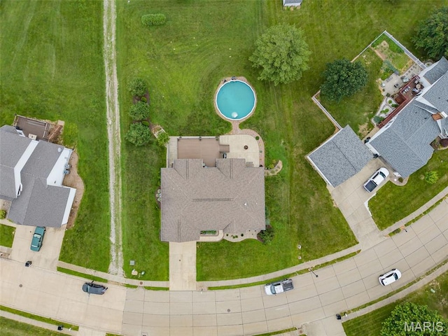227 W Woodland Rdg, Valmeyer, IL 62295 - bird's eye view