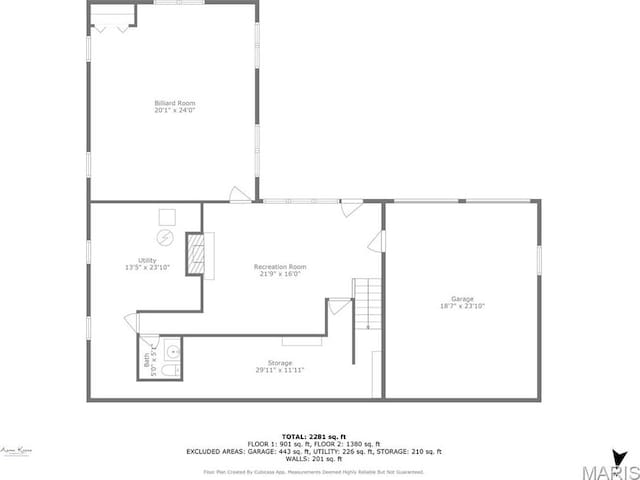 11894 Featherwood Dr, Creve Coeur Township, MO 63146 - view of room layout