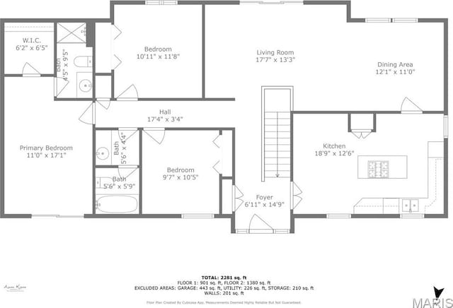 11894 Featherwood Dr, Creve Coeur Township, MO 63146 - view of floor plan / room layout