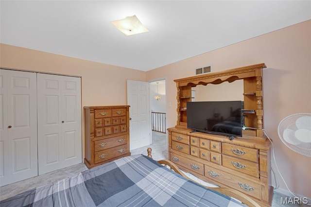 6235 Meadowlark Ln, Troy, MO 63379 - carpeted bedroom with a closet