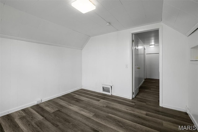 4340 Gannett St, Saint Louis, MO 63116 - bonus room featuring dark wood finished floors and lofted ceiling