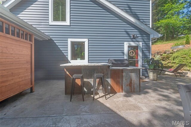 727 Madison Vly, Wildwood, MO 63005 - view of patio featuring a grill