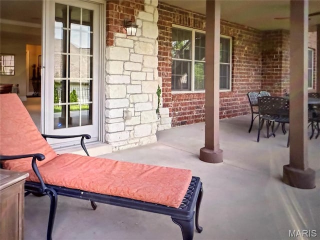 259 Meadowbrook Country Club Est, Ballwin, MO 63011 - view of patio with outdoor dining area