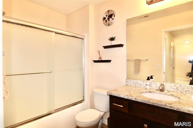 1001 Windsor Crest Ct, Cottleville, MO 63376 - full bath with vanity and bath / shower combo with glass door