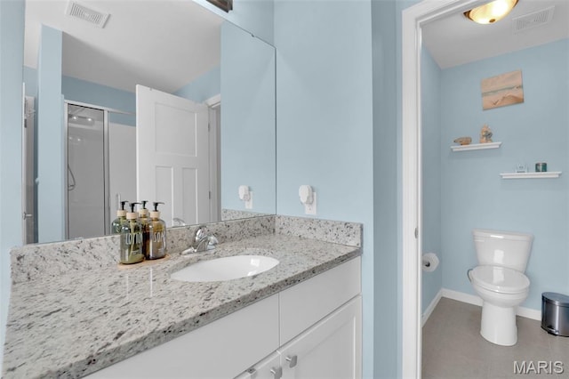 1001 Windsor Crest Ct, Cottleville, MO 63376 - bathroom with vanity and a stall shower