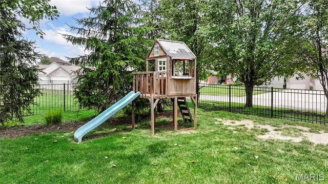 105 Cypress Meadows Dr, Wentzville, MO 63385 - view of jungle gym